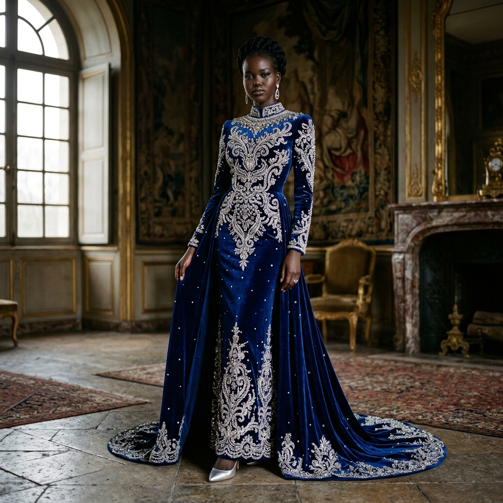 Look 03 - Sultana Midnight Velvet